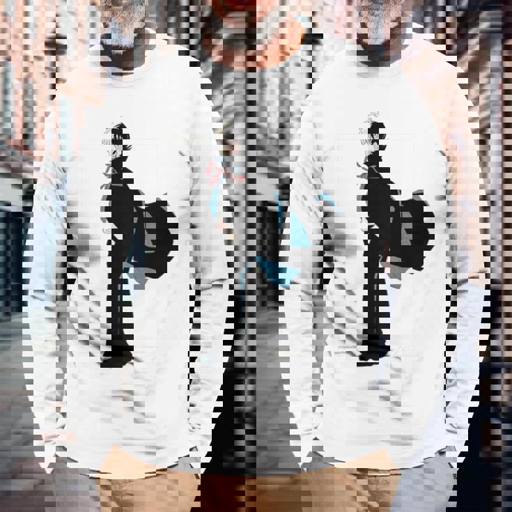 ブラック・ジャック Life-Size Illustbj Ctezuka Productions 長袖Tシャツ 高齢者への贈り物