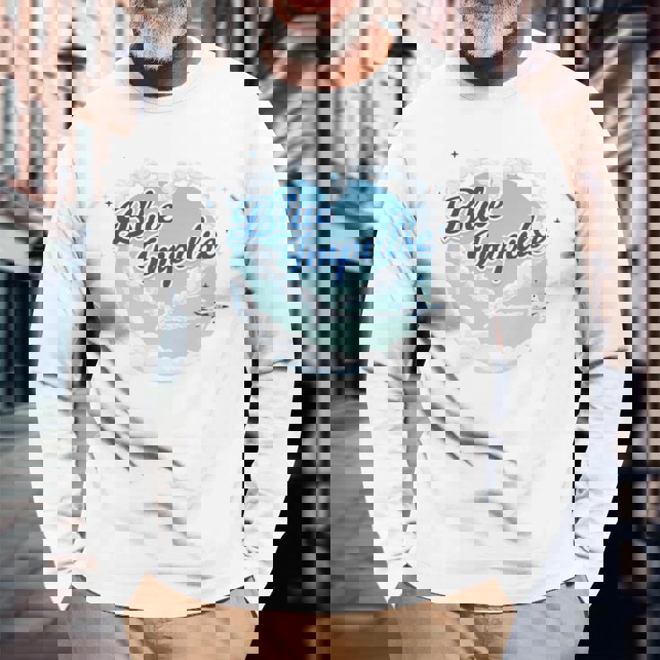 ブルーインパルス Heartfull In Theky （カラー） 長袖tシャツ 長袖Tシャツ 高齢者への贈り物