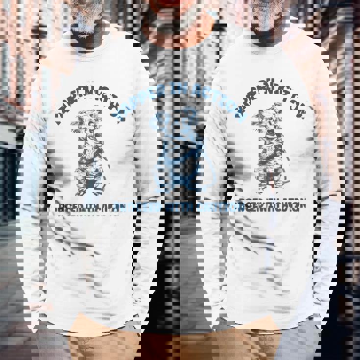 プロ用ヤッパートレーナー、プロフェッショナルヤッパー。 長袖Tシャツ 高齢者への贈り物