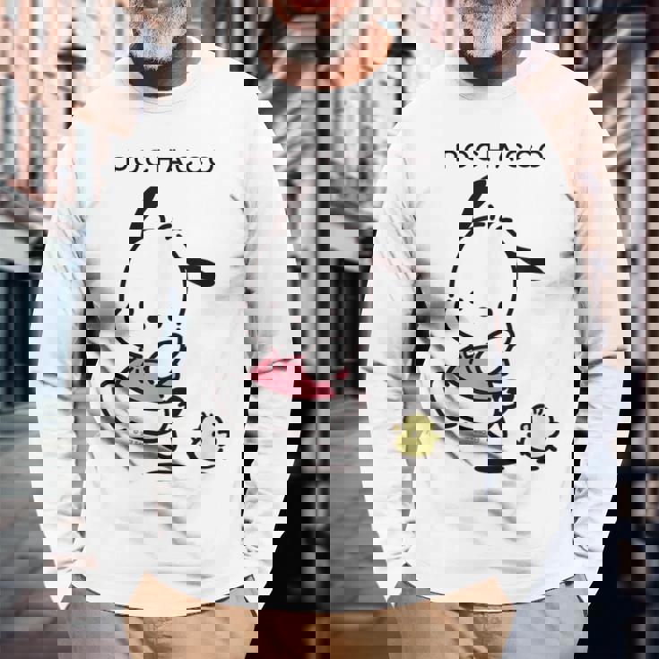 ポチャッコ ランニング ライトカラー 長袖Tシャツ 高齢者への贈り物