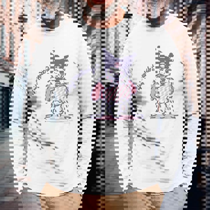 マイメロディ&クロミ ハイドアンドシーク 長袖Tシャツ 高齢者への贈り物