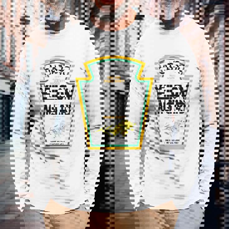 マスタード ハロウィン 2024 コスチューム ファミリー お揃い ケチャップソース 長袖Tシャツ 高齢者への贈り物