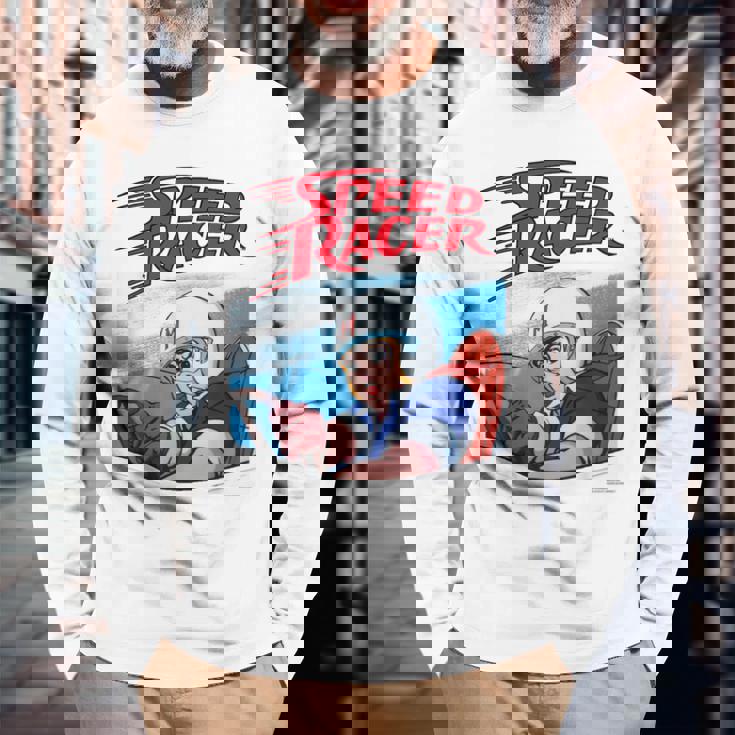 マッハgogogo A 長袖Tシャツ 高齢者への贈り物