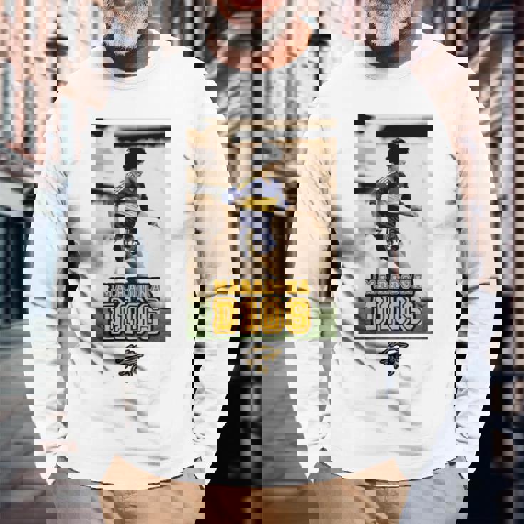 マラドーナ ボカ ランニング 長袖tシャツ 長袖Tシャツ 高齢者への贈り物