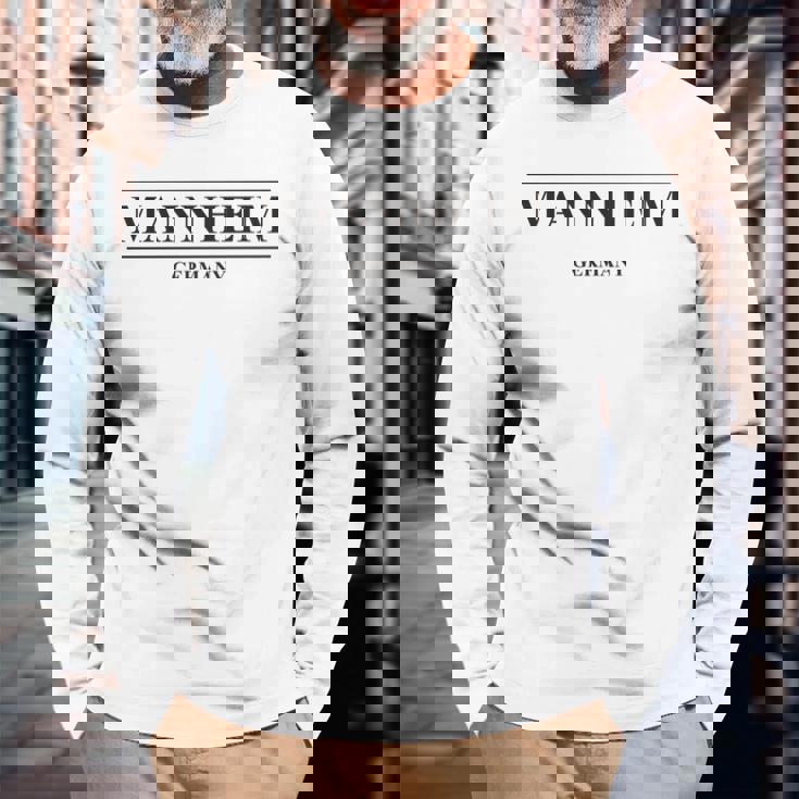 マンハイム ドイツ 長袖tシャツ 長袖Tシャツ 高齢者への贈り物