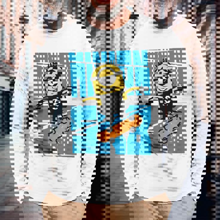 ミニオン Minionk8slash Carl 長袖Tシャツ 高齢者への贈り物