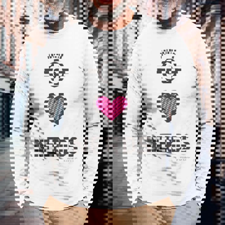 ミニオン Nerds 長袖Tシャツ 高齢者への贈り物