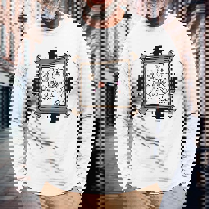 ミロのスタイルで 長袖Tシャツ 高齢者への贈り物