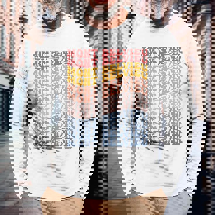 モンベルビューシティグルービーレトロ 長袖Tシャツ 高齢者への贈り物