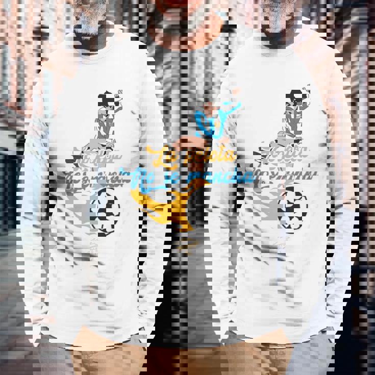 ラ・ペロータのセマンチャ 長袖tシャツ 長袖Tシャツ 高齢者への贈り物