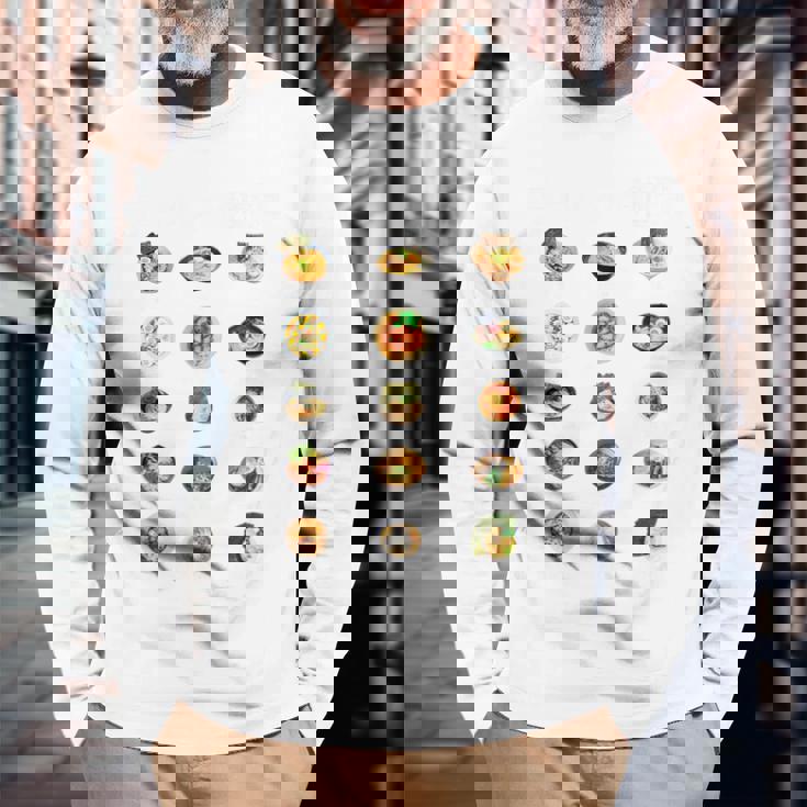 ラーメン 種類 面白いtシャツ 食べ物 麺 文字入り メンズ おもしろ 面白い 服 おもしろグッズ 文字tシャツ ネタ 長袖Tシャツ 高齢者への贈り物