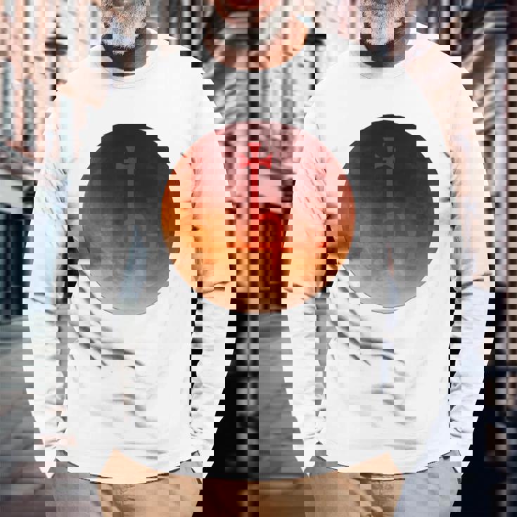 リリス シギル 月 血 鬼 長袖tシャツ 長袖Tシャツ 高齢者への贈り物