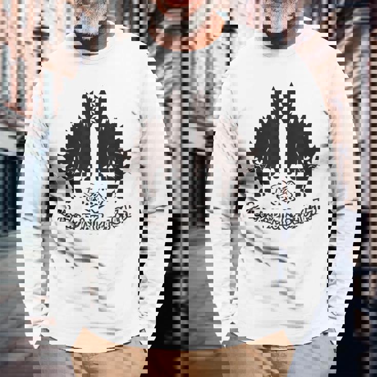 ロックンロール キャッツクラブ 長袖Tシャツ 高齢者への贈り物