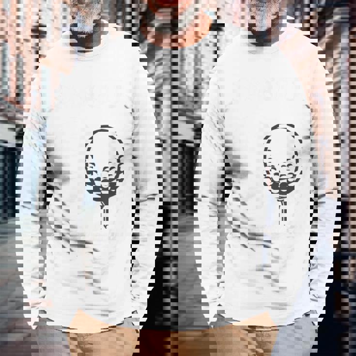 傘寿祝い ゴルフ好き 父 男性 父の日 おしゃれ ゴルフ 80歳 誕生日 長袖Tシャツ 高齢者への贈り物