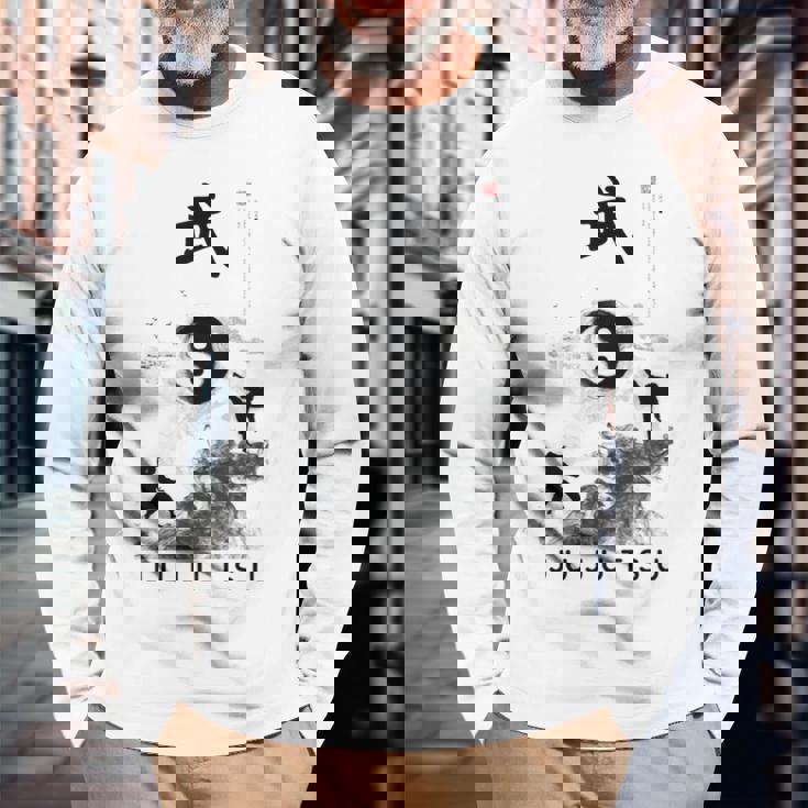 呪術廻戦・呪術廻戦・呪術廻戦・呪術廻戦 書道 長袖Tシャツ 高齢者への贈り物