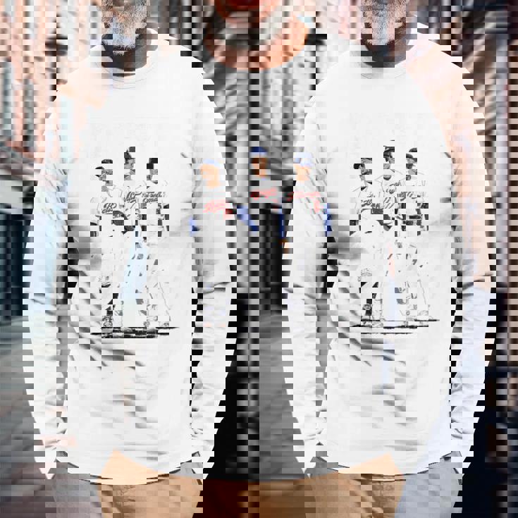 大谷、ベッツ、フリーマン 長袖Tシャツ 高齢者への贈り物