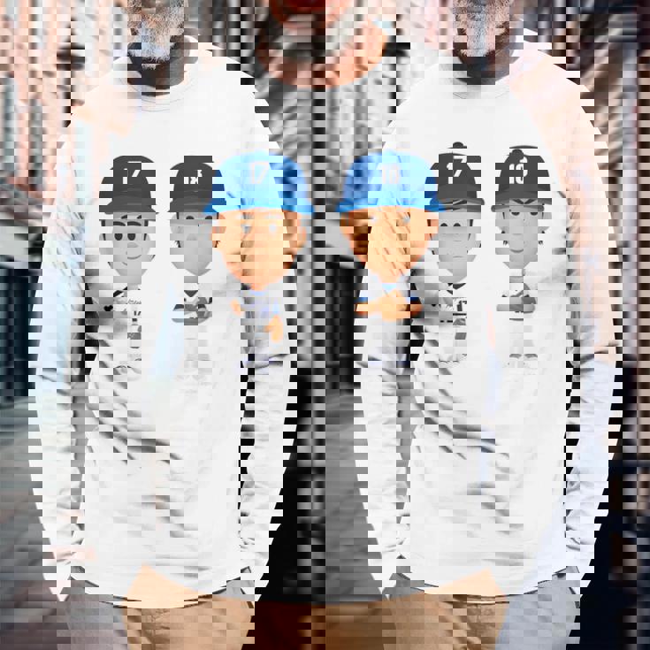 大谷山本 ロサンゼルス野球デュオ Mlbpa 長袖Tシャツ 高齢者への贈り物