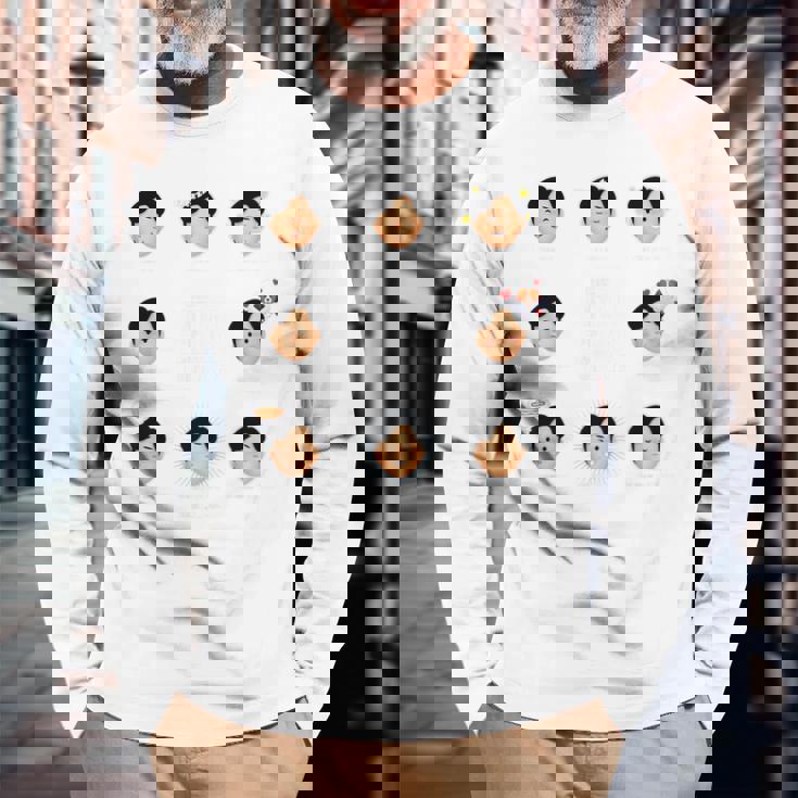 大谷翔平 ロサンゼルス 今日の気持ちMlb選手 長袖Tシャツ 高齢者への贈り物