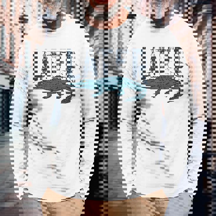 後でゲイター 長袖Tシャツ 高齢者への贈り物