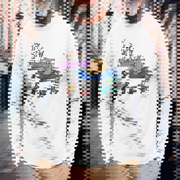 愛しすぎて大好きすぎる。 トレーニング 長袖Tシャツ 高齢者への贈り物