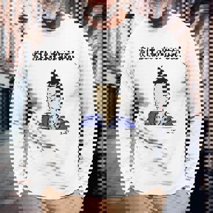 敵はほんのりしおあじ みつひで ネタ 敵は本能寺にあり 歴史好き ギャグ 明智光秀 ツッコミ 本能寺の変 おもしろ 長袖Tシャツ 高齢者への贈り物