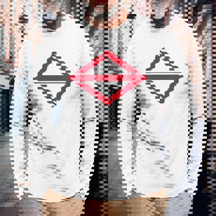 横浜市旗シンボル エンブレム 神奈川県 長袖Tシャツ 高齢者への贈り物