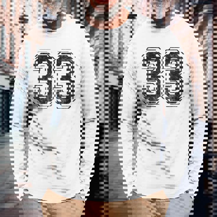 番号33 長袖Tシャツ 高齢者への贈り物