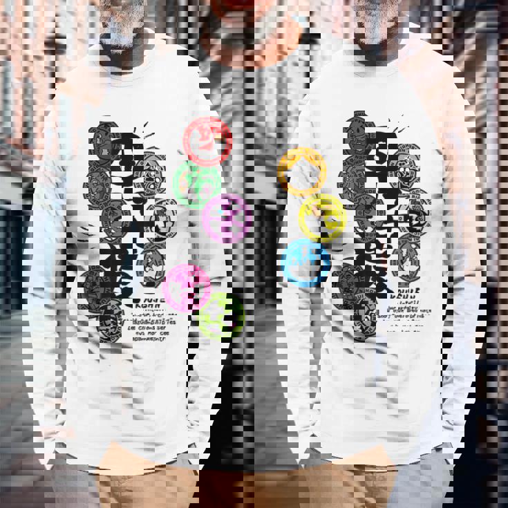 第８回甲子猿 長袖Tシャツ 高齢者への贈り物