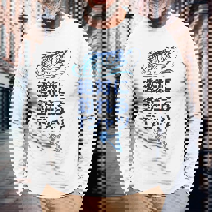 おもしろ 絶対に釣れる 長袖Tシャツ 高齢者への贈り物