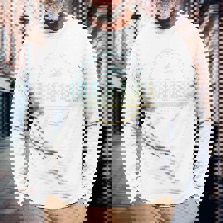 茨城ジャパンレトロ茨城ジャパンヴィンテージサーフ 長袖Tシャツ 高齢者への贈り物