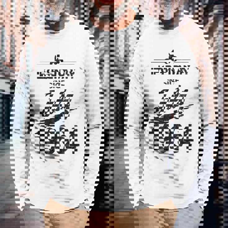 還暦 1964年7月生まれ 60歳 ヴィンテージ 長袖Tシャツ 高齢者への贈り物