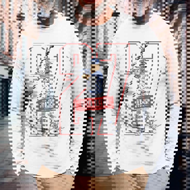 鈴木誠也 長袖Tシャツ 高齢者への贈り物