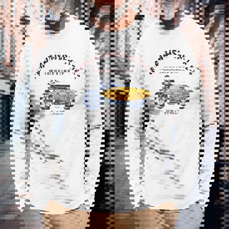 鎌倉 ジャパン オシャレ クール サーフィン バイク オートバイ 長袖Tシャツ 高齢者への贈り物