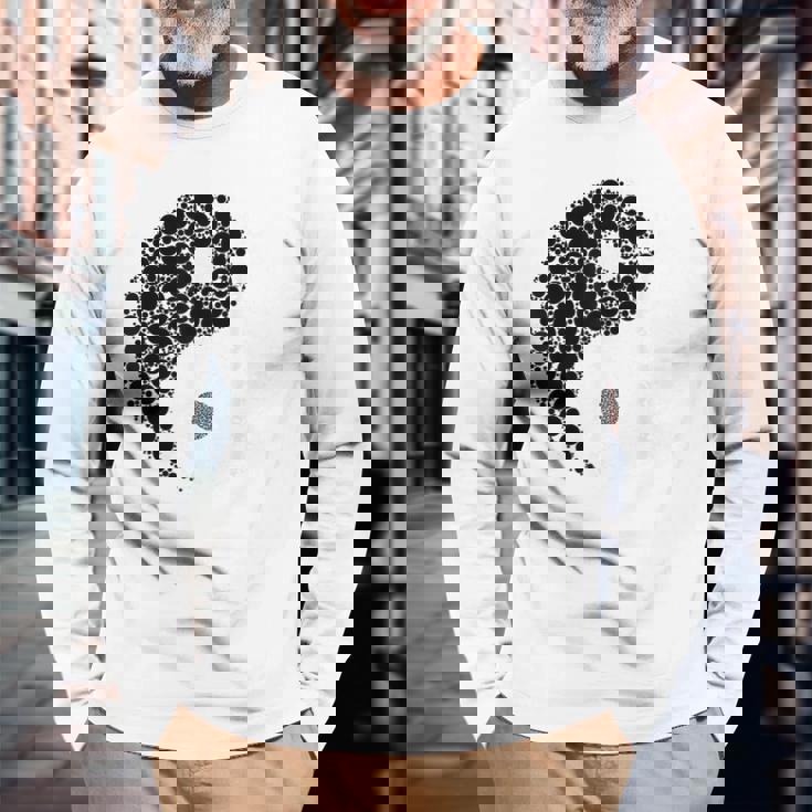 陰陽 太極拳 長袖Tシャツ 高齢者への贈り物