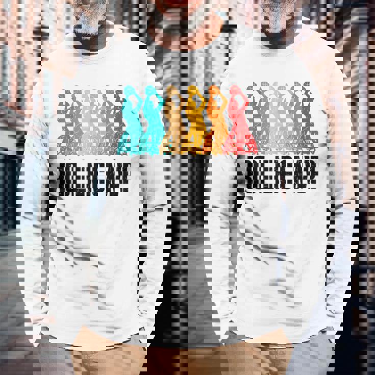 障害者 障害者 車椅子バスケットボール選手 長袖Tシャツ 高齢者への贈り物