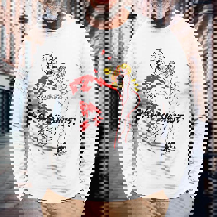 電気工事士 レディキロー 長袖Tシャツ 高齢者への贈り物