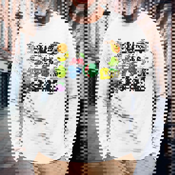 霊の果実 イエス 神の恋人 キリスト教信仰 ギフト 長袖Tシャツ 高齢者への贈り物