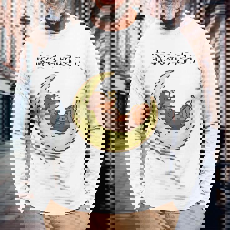 面白いtシャツ 犬 ダックスフンド イヌ メンズ 犬好き グッズ かわいい おもしろ 面白い 服 ネタ 長袖Tシャツ 高齢者への贈り物