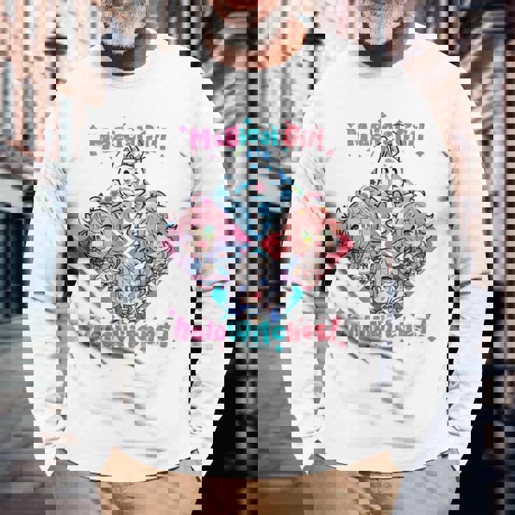 魔法少女ホロウィッチ！ さくらみこ・天音かなた・姫森ルーナ 長袖Tシャツ 高齢者への贈り物