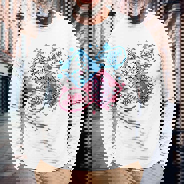 魔法少女ホロウィッチ！ アエル＆ラグ 長袖Tシャツ 高齢者への贈り物