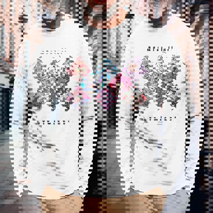 魔法少女ホロウィッチ！ 長袖Tシャツ 高齢者への贈り物