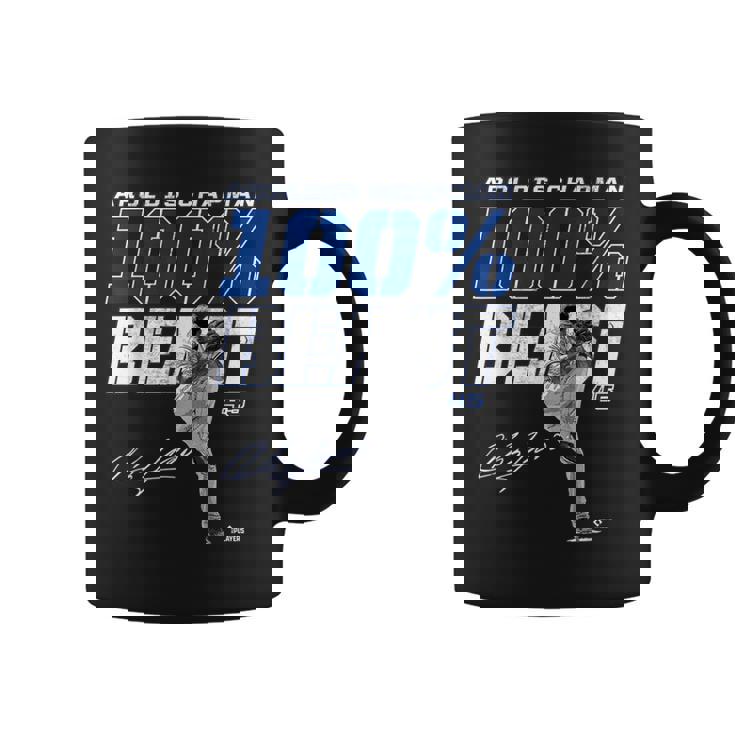 100 Beast Aroldis Chapman Texas Mlbpa コーヒーマグ