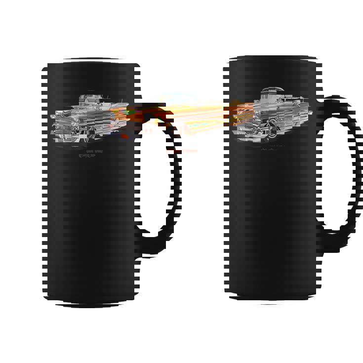 1958 インパラ ファイナルスコア ローライダー Kustom リードそり ホットロッド コーヒーマグ