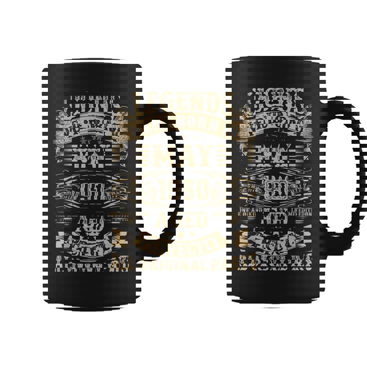 1960年5月 65歳 誕生日プレゼント 男性用 65歳の誕生日 コーヒーマグ