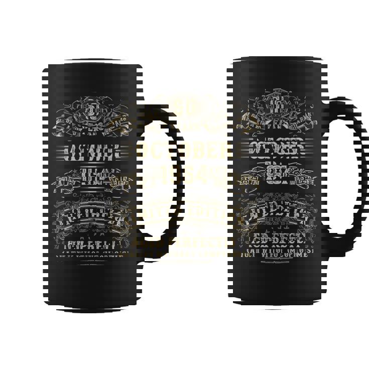 1964年10月 60歳 誕生日プレゼント 男性用 60歳 誕生日 コーヒーマグ