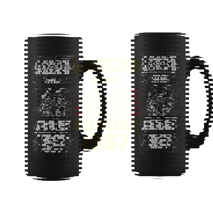 1967年8月より伝説 1967年8月生まれの誕生日 コーヒーマグ