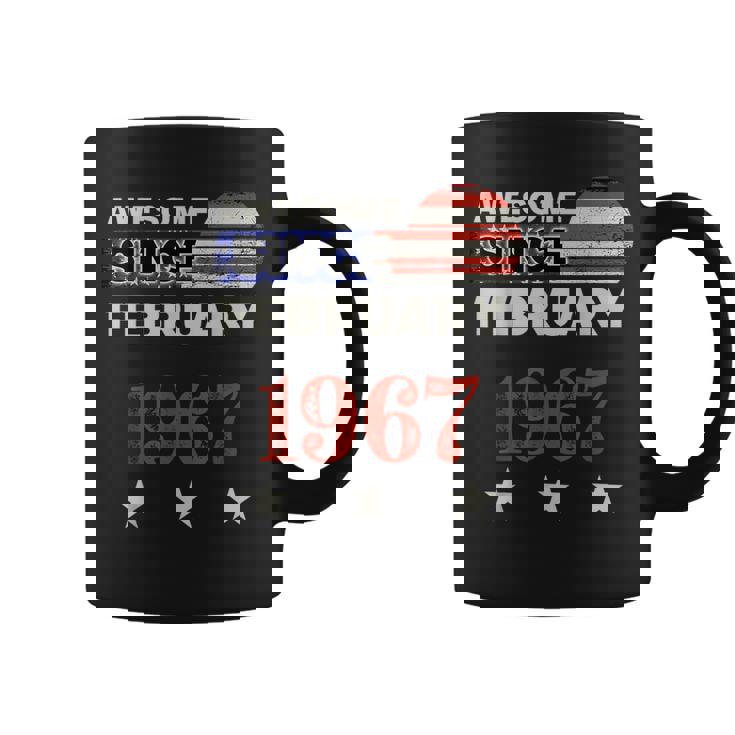 1967年以来素晴らしいヴィンテージアメリカ国旗クラシック1967年2月。 コーヒーマグ