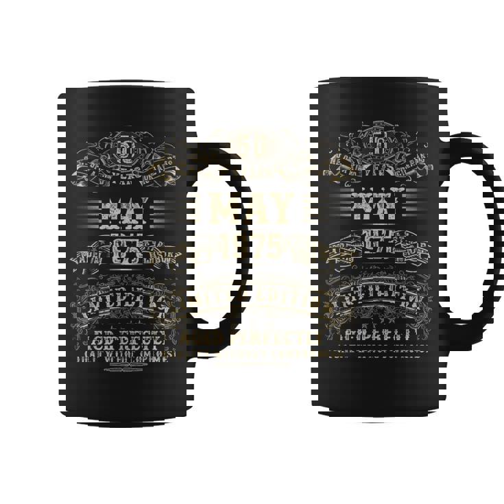 1975年5月 50歳 誕生日プレゼント 男性 50歳 誕生日 コーヒーマグ