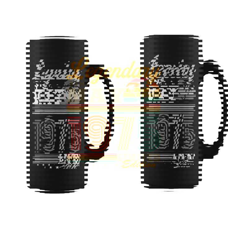 1975年5月生まれ 50年 ヴィンテージ 誕生日プレゼント コーヒーマグ