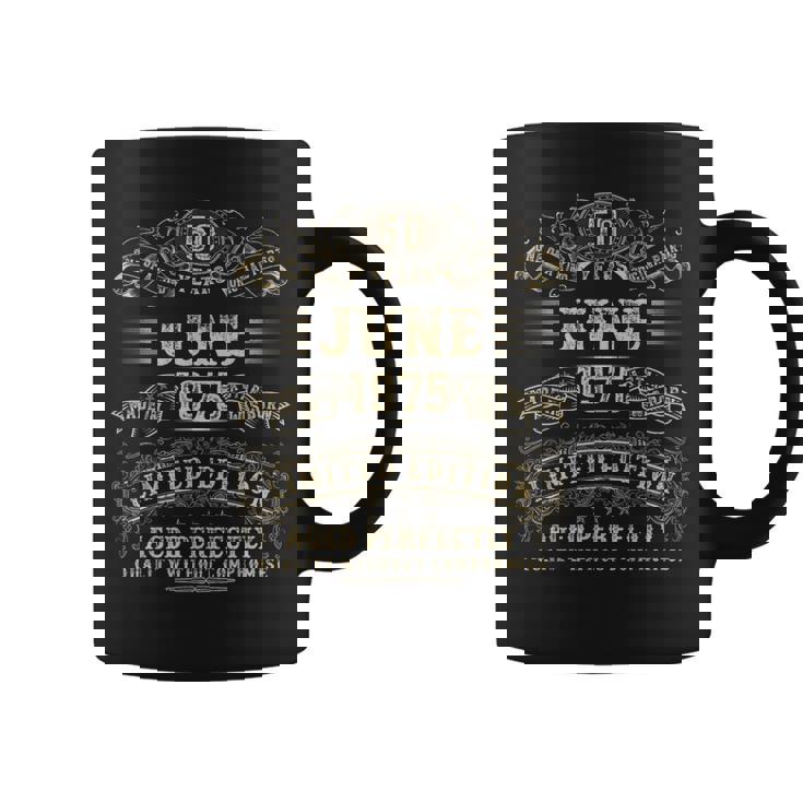 1975年6月 50歳 誕生日プレゼント 男性 50歳 誕生日 コーヒーマグ